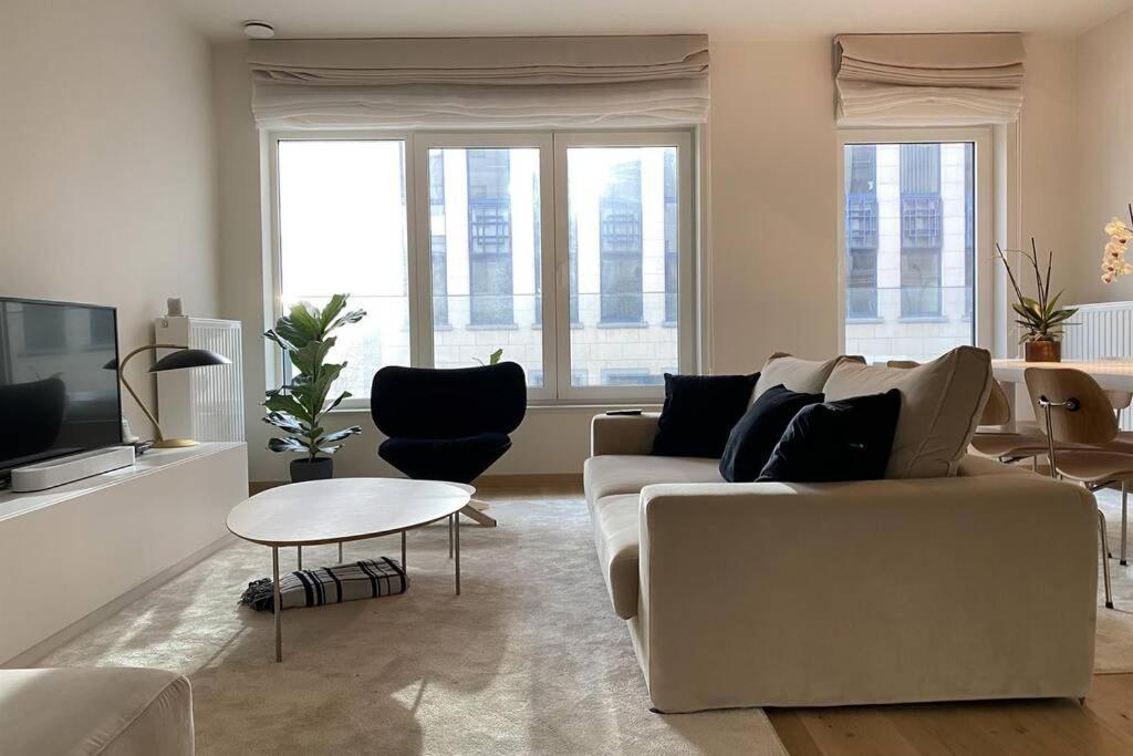 Bright Luxury Apartment Heart Of 布鲁塞尔 外观 照片