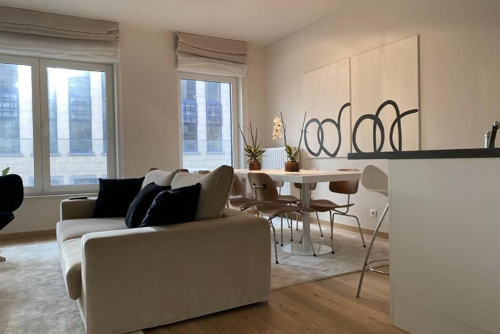 Bright Luxury Apartment Heart Of 布鲁塞尔 外观 照片